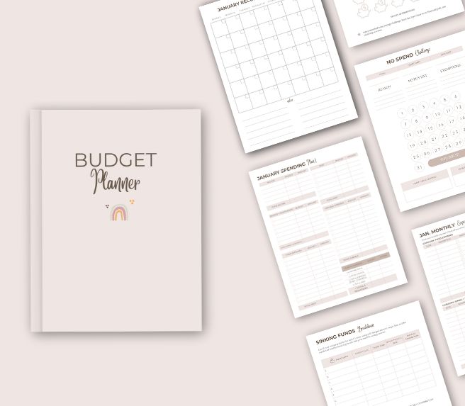 Budget Planner templates to print